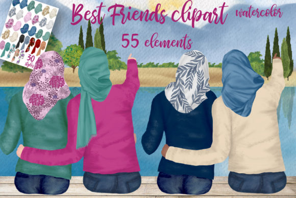 Download Muslim Women Hijab Clipart - Women Collection